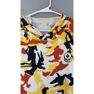 Zero Foxtrot Camo Pullover Hoodie Men's Fitted 2XL Fits XL-Reg Mesh Lightweight